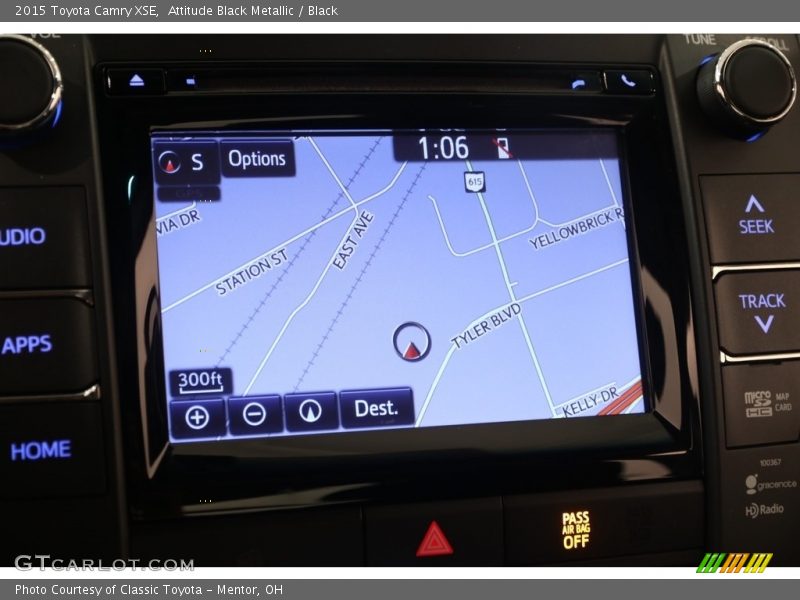 Attitude Black Metallic / Black 2015 Toyota Camry XSE