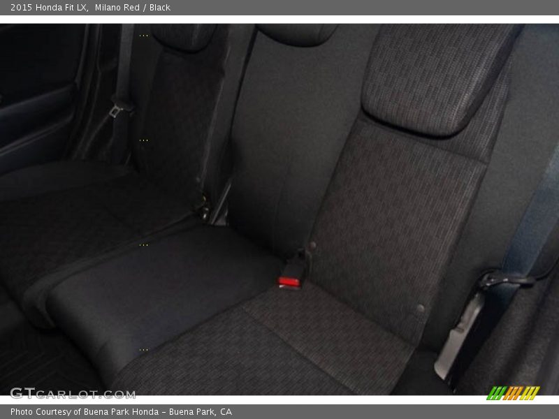 Milano Red / Black 2015 Honda Fit LX