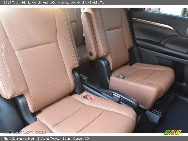 Alumina Jade Metallic / Saddle Tan 2018 Toyota Highlander Limited AWD