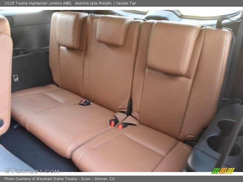Alumina Jade Metallic / Saddle Tan 2018 Toyota Highlander Limited AWD