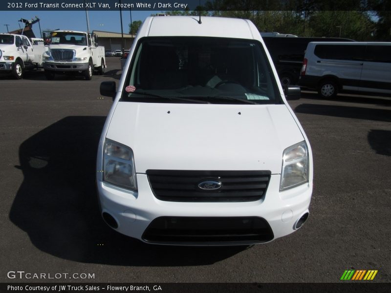 Frozen White / Dark Grey 2012 Ford Transit Connect XLT Van