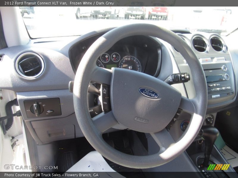 Frozen White / Dark Grey 2012 Ford Transit Connect XLT Van