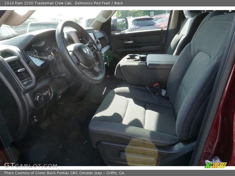 Delmonico Red Pearl / Black 2019 Ram 1500 Tradesman Crew Cab