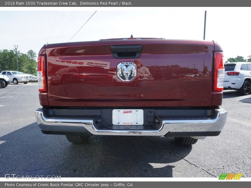 Delmonico Red Pearl / Black 2019 Ram 1500 Tradesman Crew Cab