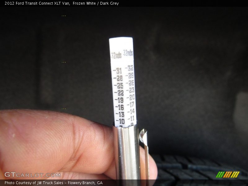 Frozen White / Dark Grey 2012 Ford Transit Connect XLT Van