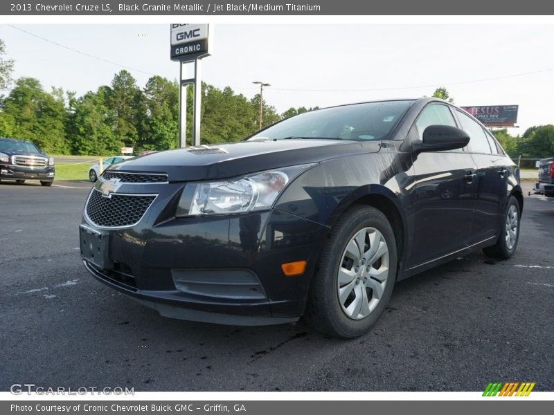 Black Granite Metallic / Jet Black/Medium Titanium 2013 Chevrolet Cruze LS