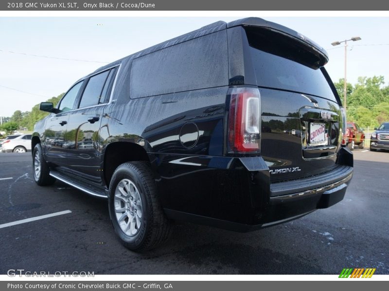 Onyx Black / Cocoa/Dune 2018 GMC Yukon XL SLT