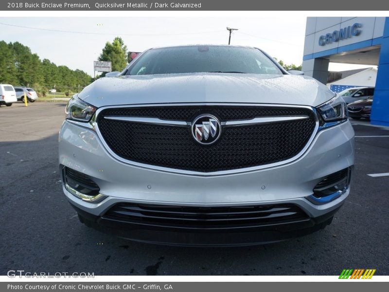 Quicksilver Metallic / Dark Galvanized 2018 Buick Enclave Premium