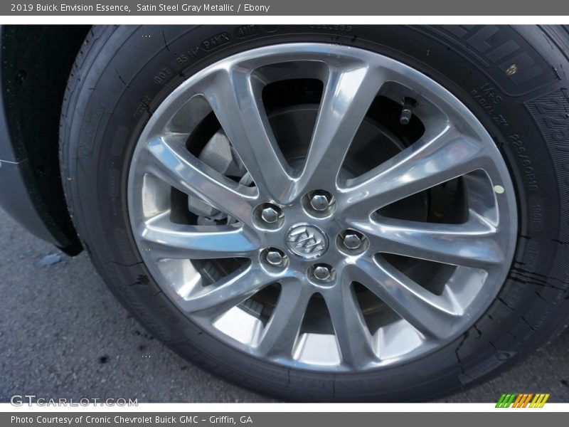 Satin Steel Gray Metallic / Ebony 2019 Buick Envision Essence
