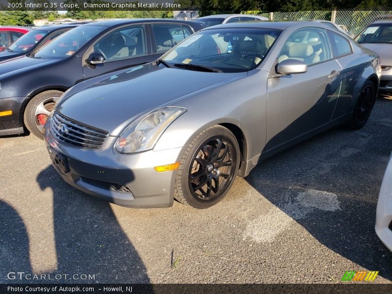 Diamond Graphite Metallic / Stone 2005 Infiniti G 35 Coupe