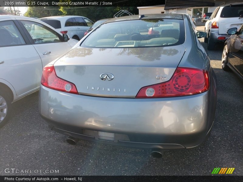 Diamond Graphite Metallic / Stone 2005 Infiniti G 35 Coupe