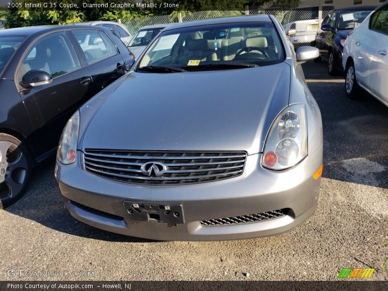 Diamond Graphite Metallic / Stone 2005 Infiniti G 35 Coupe