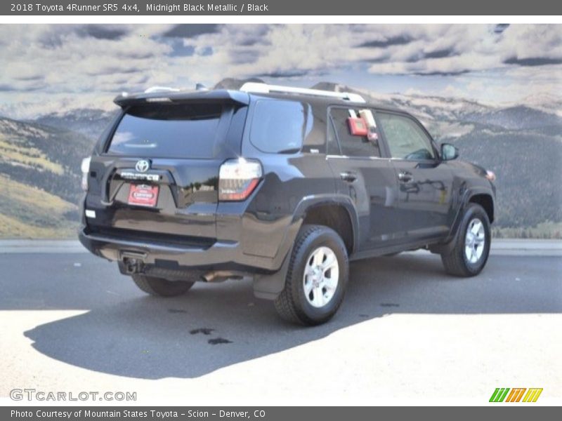 Midnight Black Metallic / Black 2018 Toyota 4Runner SR5 4x4
