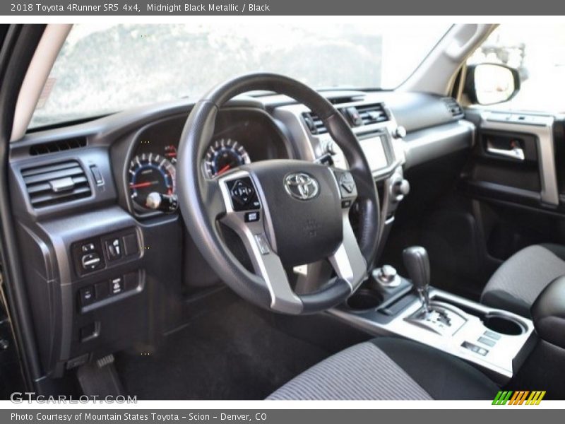 Midnight Black Metallic / Black 2018 Toyota 4Runner SR5 4x4