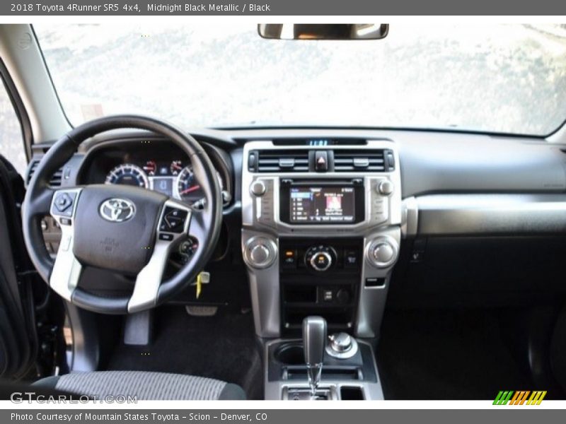 Midnight Black Metallic / Black 2018 Toyota 4Runner SR5 4x4