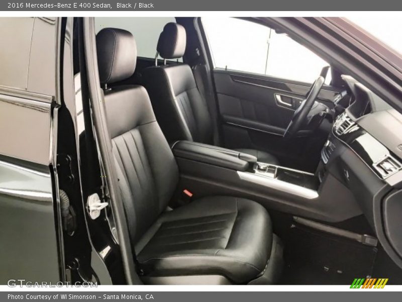 Black / Black 2016 Mercedes-Benz E 400 Sedan