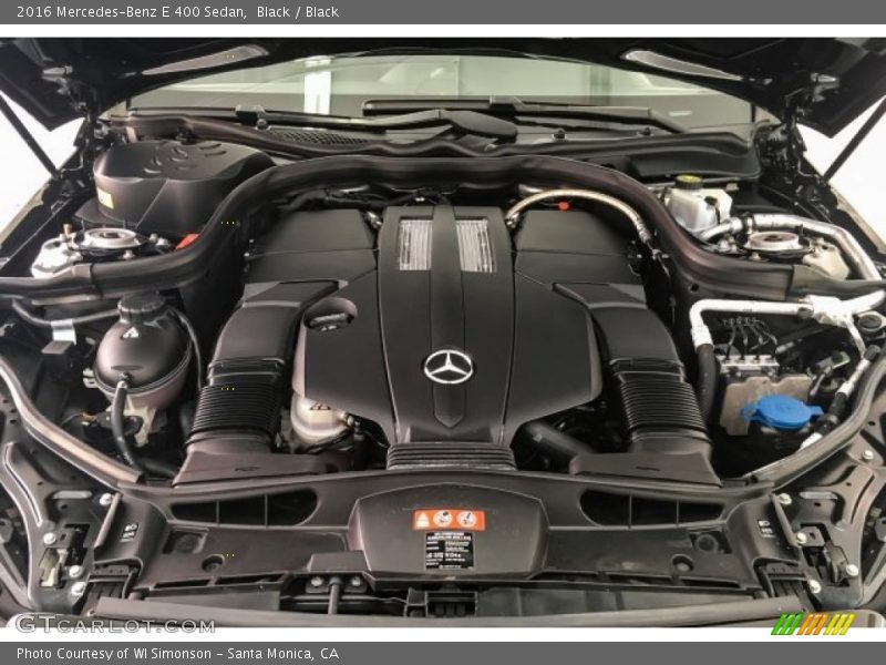 Black / Black 2016 Mercedes-Benz E 400 Sedan