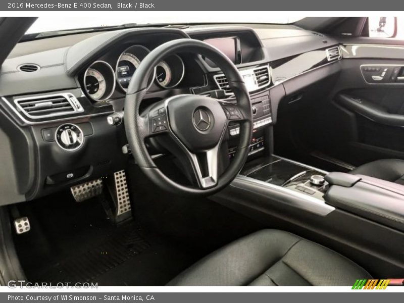 Black / Black 2016 Mercedes-Benz E 400 Sedan