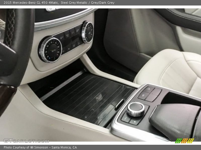 Steel Grey Metallic / Grey/Dark Grey 2015 Mercedes-Benz GL 450 4Matic