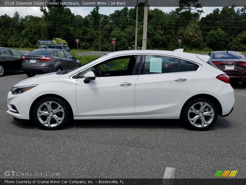  2018 Cruze Premier Hatchback Summit White