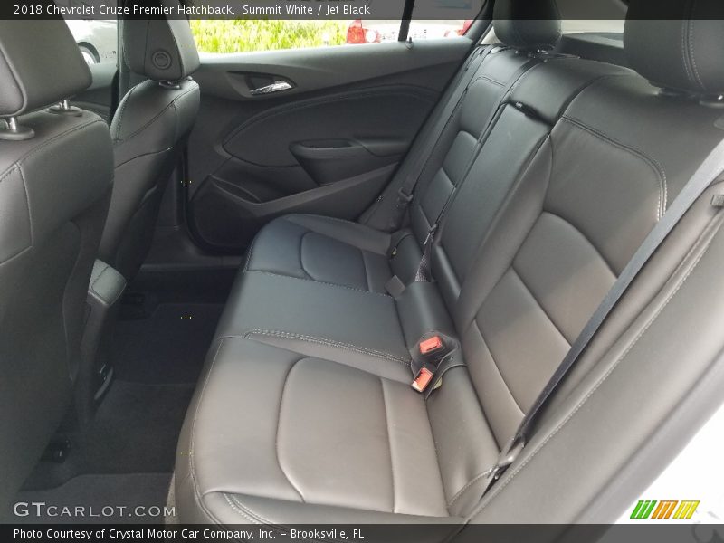 Rear Seat of 2018 Cruze Premier Hatchback