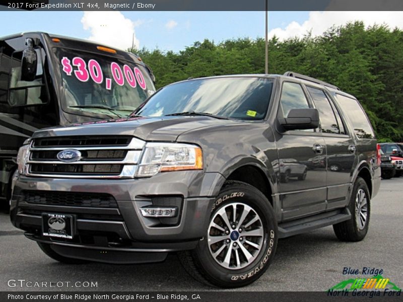 Magnetic / Ebony 2017 Ford Expedition XLT 4x4