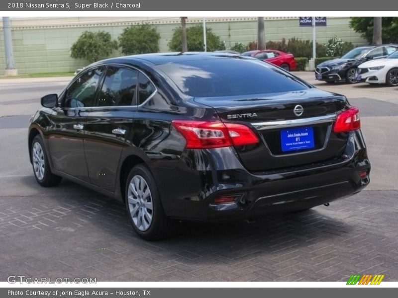 Super Black / Charcoal 2018 Nissan Sentra S