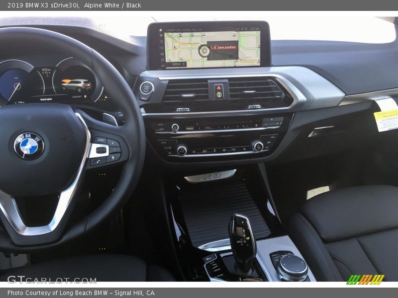 Alpine White / Black 2019 BMW X3 sDrive30i