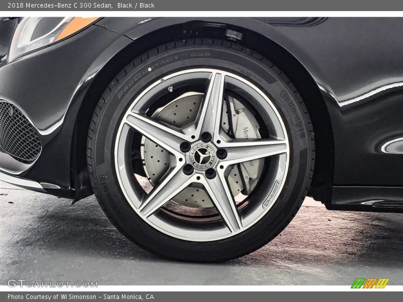 Black / Black 2018 Mercedes-Benz C 300 Sedan
