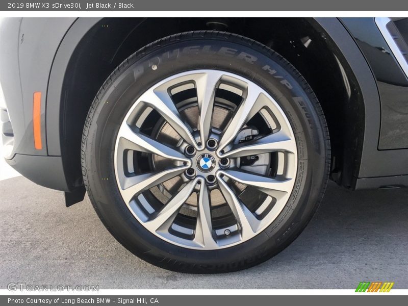 Jet Black / Black 2019 BMW X3 sDrive30i