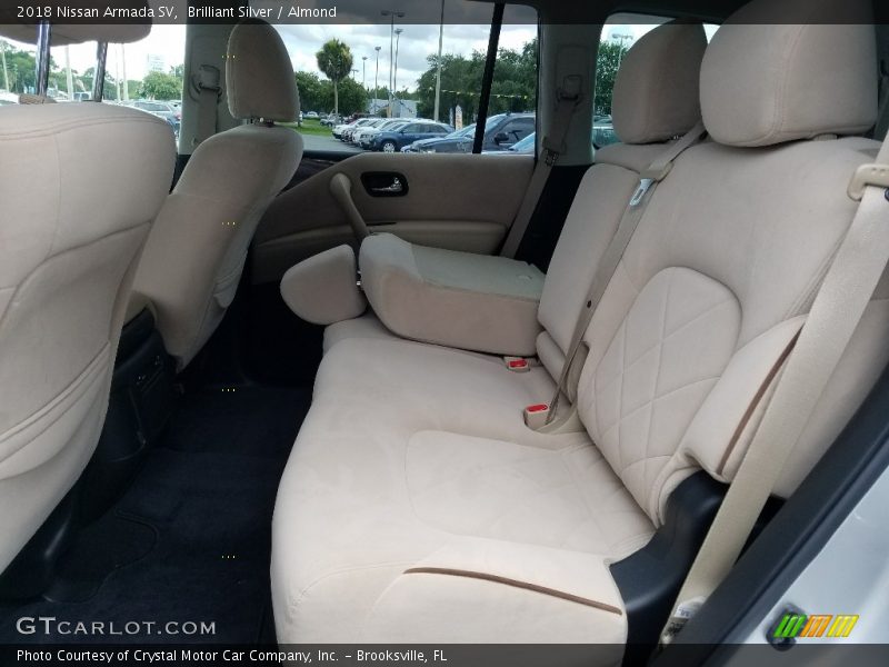 Brilliant Silver / Almond 2018 Nissan Armada SV