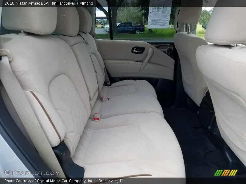 Brilliant Silver / Almond 2018 Nissan Armada SV