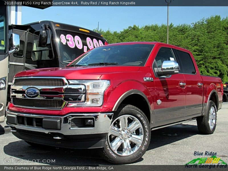 Ruby Red / King Ranch Kingsville 2018 Ford F150 King Ranch SuperCrew 4x4