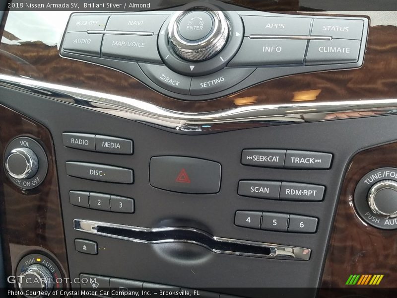 Brilliant Silver / Almond 2018 Nissan Armada SV