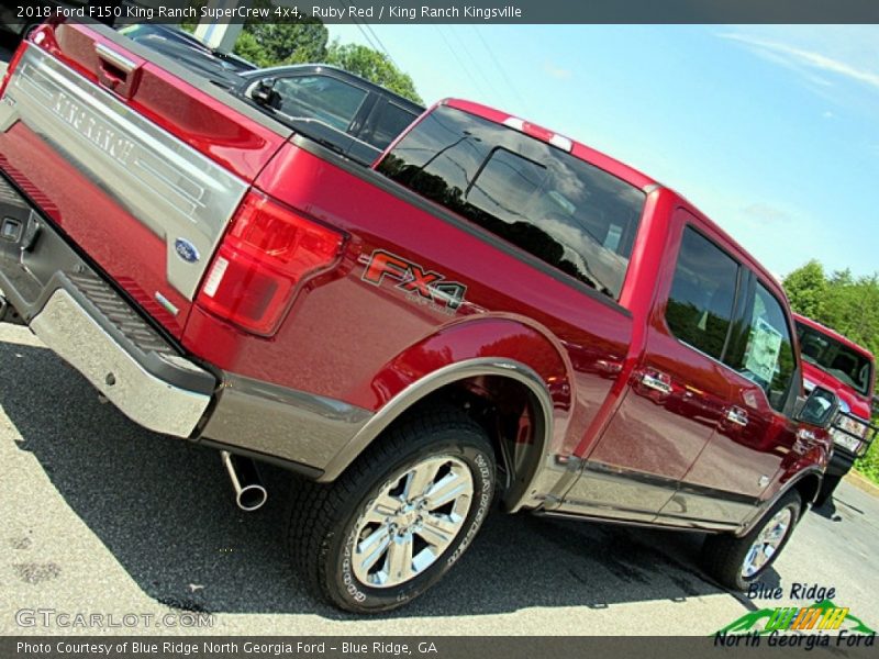 Ruby Red / King Ranch Kingsville 2018 Ford F150 King Ranch SuperCrew 4x4