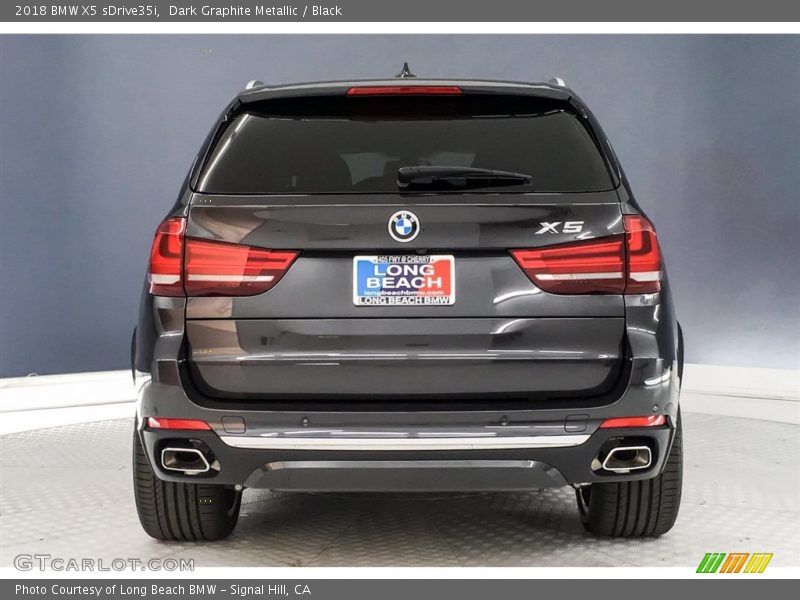 Dark Graphite Metallic / Black 2018 BMW X5 sDrive35i