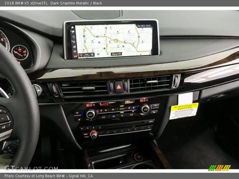 Dark Graphite Metallic / Black 2018 BMW X5 sDrive35i