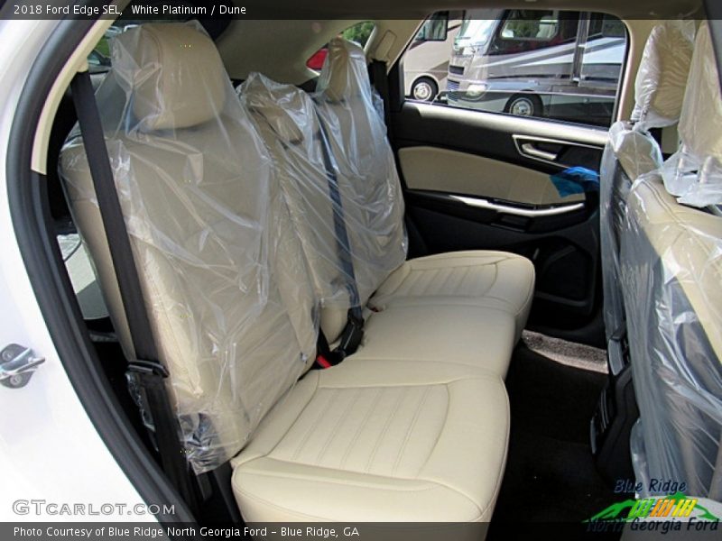White Platinum / Dune 2018 Ford Edge SEL