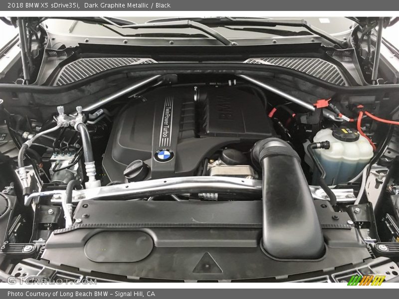 Dark Graphite Metallic / Black 2018 BMW X5 sDrive35i