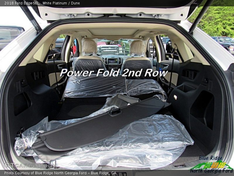 White Platinum / Dune 2018 Ford Edge SEL
