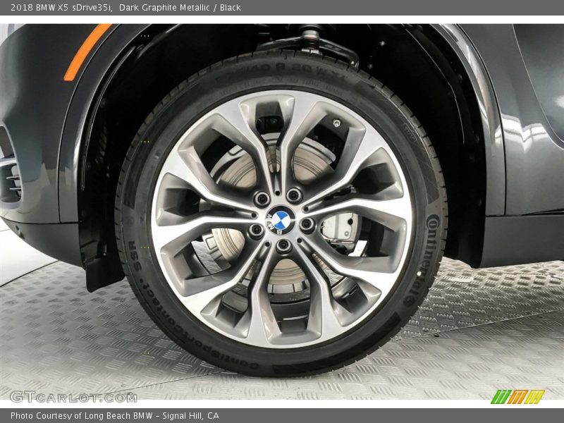 Dark Graphite Metallic / Black 2018 BMW X5 sDrive35i