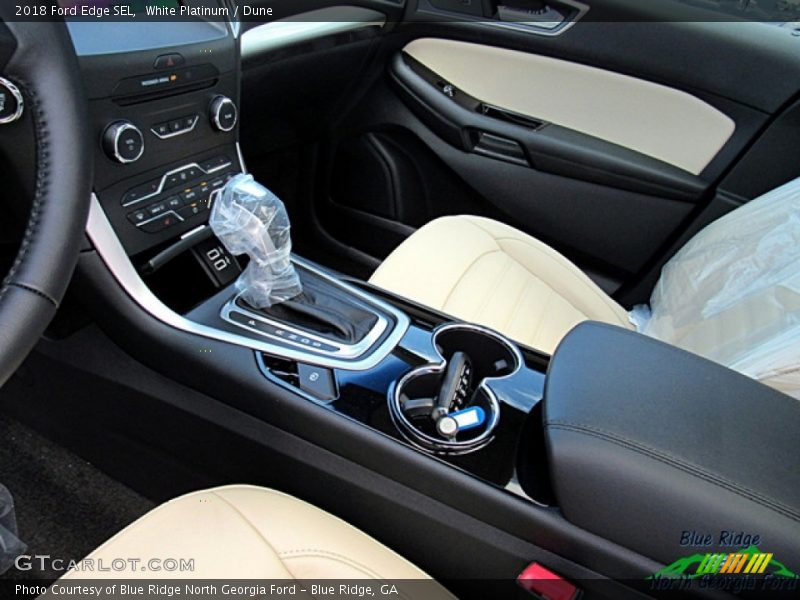 White Platinum / Dune 2018 Ford Edge SEL