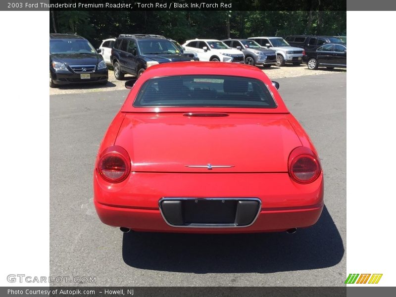 Torch Red / Black Ink/Torch Red 2003 Ford Thunderbird Premium Roadster