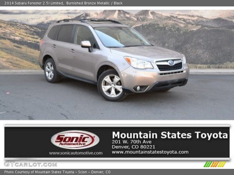 Burnished Bronze Metallic / Black 2014 Subaru Forester 2.5i Limited