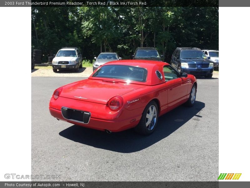 Torch Red / Black Ink/Torch Red 2003 Ford Thunderbird Premium Roadster