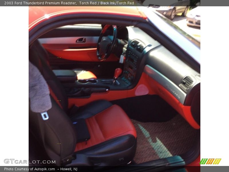 Torch Red / Black Ink/Torch Red 2003 Ford Thunderbird Premium Roadster