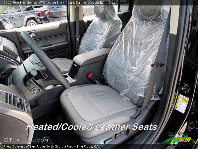 Agate Black / Dark Earth Gray/Light Earth Gray 2019 Ford Flex Limited AWD