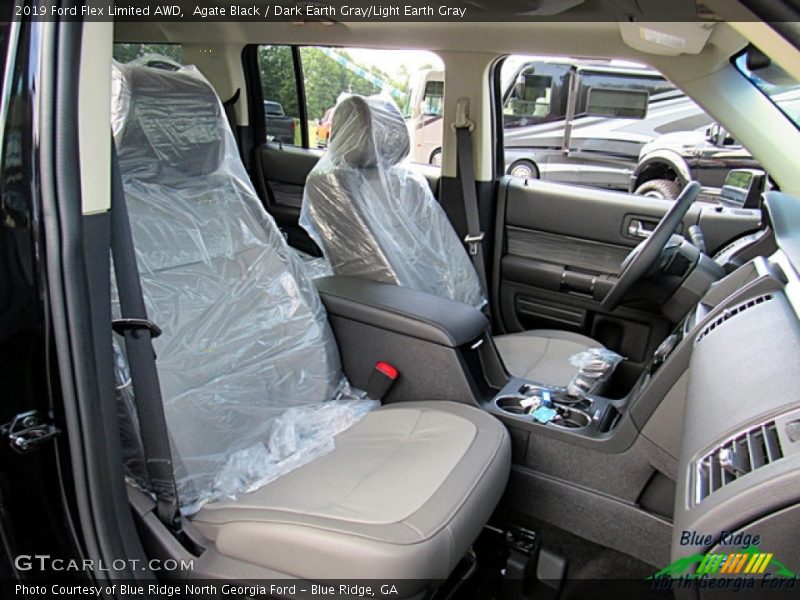 Agate Black / Dark Earth Gray/Light Earth Gray 2019 Ford Flex Limited AWD