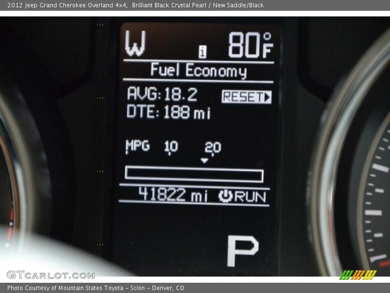 Brilliant Black Crystal Pearl / New Saddle/Black 2012 Jeep Grand Cherokee Overland 4x4