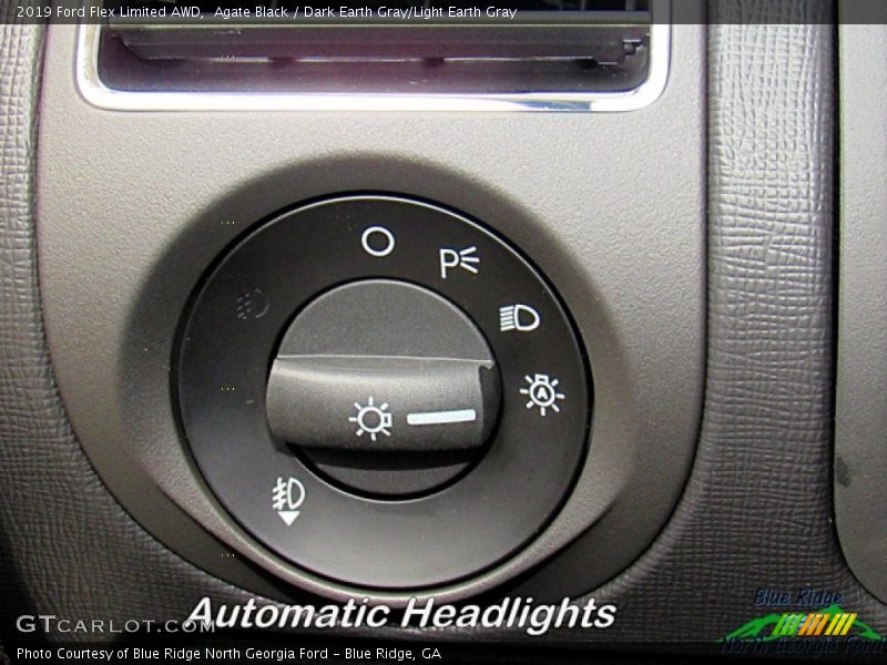 Agate Black / Dark Earth Gray/Light Earth Gray 2019 Ford Flex Limited AWD